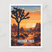 Joshua Tree National Park California, Verenigde St Briefkaart (Voorkant)