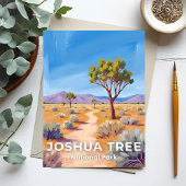 Joshua Tree National Park California Watercolor Briefkaart