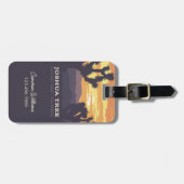 Joshua Tree National Park | Californië Bagagelabel (Voorkant horizontaal)