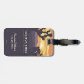 Joshua Tree National Park | Californië Bagagelabel (Achterkant horizontaal)