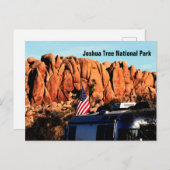 Joshua Tree National Park, Californië Briefkaart (Voorkant / Achterkant)