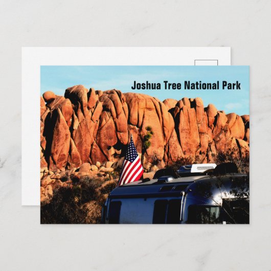 Joshua Tree National Park, Californië Briefkaart (Voorkant / Achterkant)
