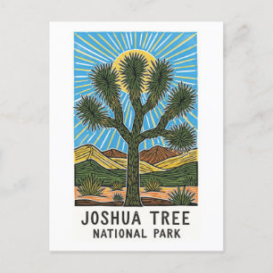 Joshua Tree National Park Californië Feestdagenkaart