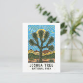 Joshua Tree National Park Californië Feestdagenkaart (Staand voorkant)