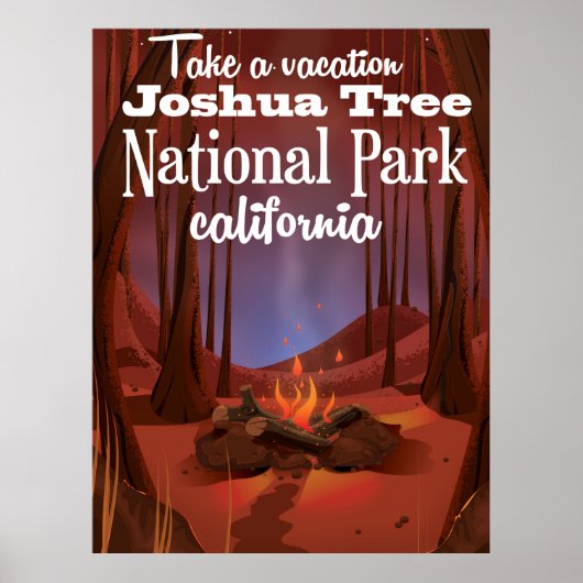 Joshua Tree National Park, Californië Poster (Voorkant)