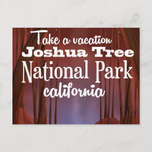 Joshua Tree National Park, Californië reis Briefkaart
