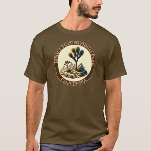 Joshua Tree National Park, Californië T-shirt (Voorkant)