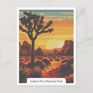 Joshua Tree National Park, Californië VS Briefkaart
