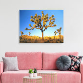 Joshua Tree National Park, Californië. VS. Canvas Afdruk (Insitu (Woonkamer))