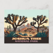 Joshua Tree National Park, Californische woestijn Briefkaart (Voorkant)