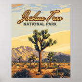 Joshua Tree National Park, Californische woestijn Poster (Voorkant)