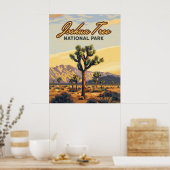 Joshua Tree National Park, Californische woestijn Poster (Keuken)