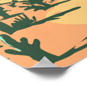 Joshua Tree National Park Cholla Cactus Garden Poster (Hoek)