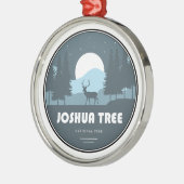 Joshua Tree National Park Deer Metalen Ornament (Links)