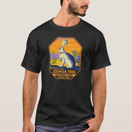 Joshua Tree National Park Desert Hare  T-shirt (Voorkant)