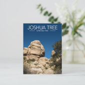 Joshua Tree National Park gestileerde reizen Briefkaart (Staand voorkant)