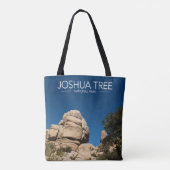 Joshua Tree National Park gestileerde reizen Tote Bag (Achterkant)