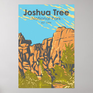 Joshua Tree National Park Het Grote Burrito Poster