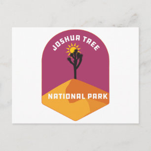 Joshua Tree National Park kamping California Briefkaart