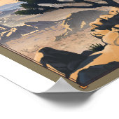 Joshua Tree National Park Litho Artwork Poster (Hoek)