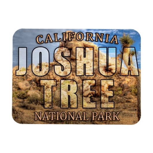 Joshua Tree National Park magneet (Horizontaal)