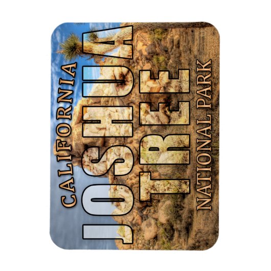 Joshua Tree National Park magneet (Verticaal)