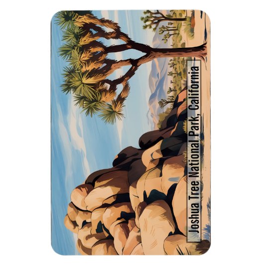 Joshua Tree National Park - Magnet Magneet (Verticaal)