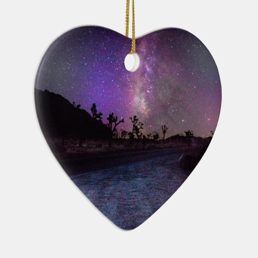 Joshua tree National Park melkweg Keramisch Ornament (Rechts)