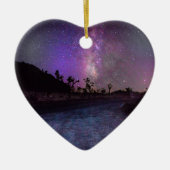 Joshua tree National Park melkweg Keramisch Ornament (Voorkant)