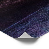 Joshua tree National Park melkweg Poster (Hoek)