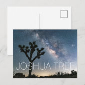 Joshua Tree National Park Milyway Briefkaart (Voorkant / Achterkant)