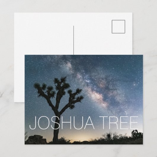 Joshua Tree National Park Milyway Briefkaart (Voorkant / Achterkant)