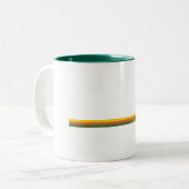 Joshua Tree National Park Pine Trees Sun Tweekleurige Koffiemok (Voorkant links)