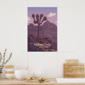 Joshua Tree National Park Reisposter Poster (Keuken)
