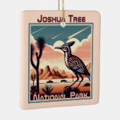 Joshua Tree National Park Retro Souvenir Gift Keramisch Ornament (Rechts)