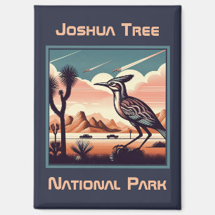 Joshua Tree National Park Retro Souvenir Gift Magneet