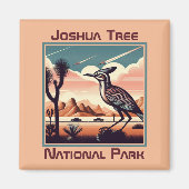Joshua Tree National Park Retro Souvenir Gift Magneet (Voorkant)
