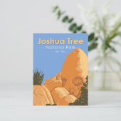 Joshua Tree National Park Skull Rock California Briefkaart (Staand voorkant)
