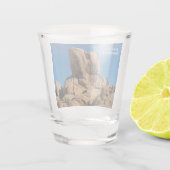 Joshua Tree National Park Souvenir Shot Glass Shot Glas (Achterkant)