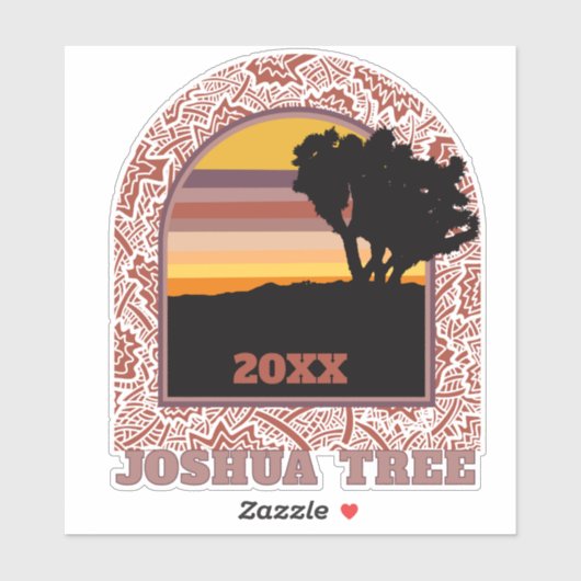 Joshua Tree National Park Sticker (Vel)