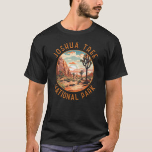 Joshua Tree National Park Sunset Retro in nood T-shirt