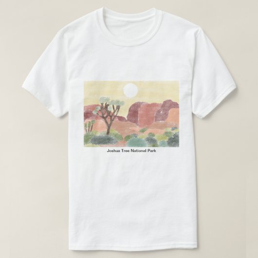 Joshua Tree National Park T-shirt (Design voorkant)