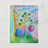 Joshua Tree National Park Travel Art Briefkaart (Voorkant)
