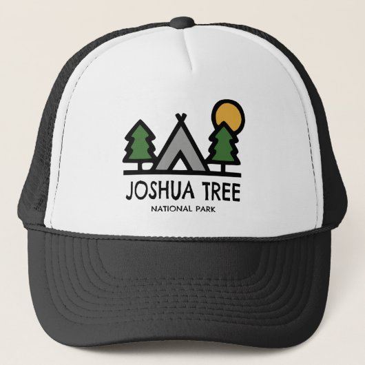 Joshua Tree National Park Trucker Pet (Voorkant)