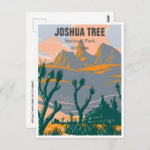 Joshua Tree National Park Tule Springs  Briefkaart (Voorkant / Achterkant)