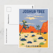 Joshua Tree National Park Tule Springs  Briefkaart (Voorkant / Achterkant)