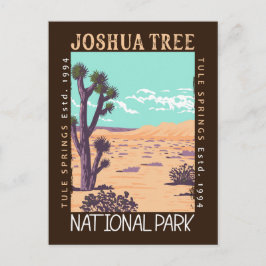 Joshua Tree National Park Tule Springs Distress Briefkaart