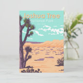 Joshua Tree National Park Tule Springs Feestdagenkaart (Staand voorkant)