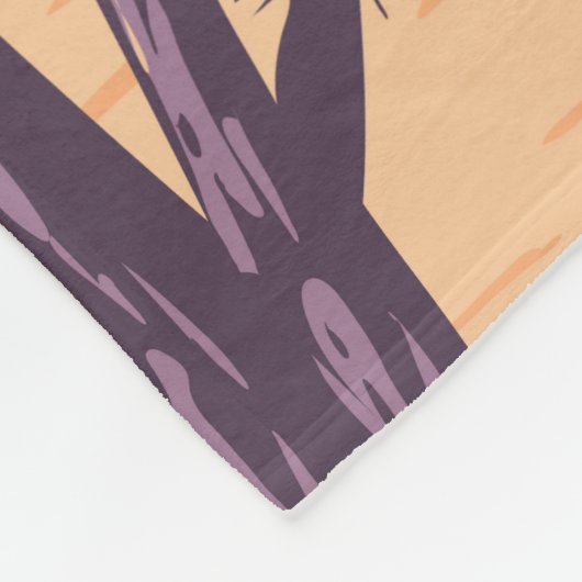 Joshua Tree National Park Tule Springs Fleece Deken (Hoek)