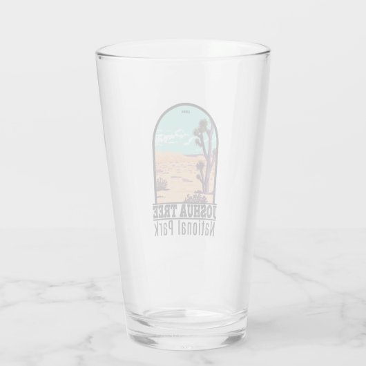 Joshua Tree National Park Tule Springs  Glas (Achterkant)